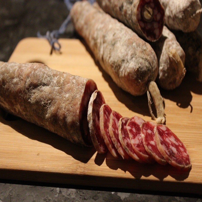 Saucisson sec au munster